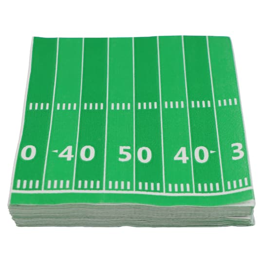 Football Field Beverage Napkins, 20ct. by Celebrate It™